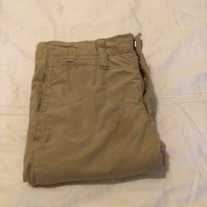 Boys Gap Buffalo Plaid Fleece Lined Khakis Sz 8